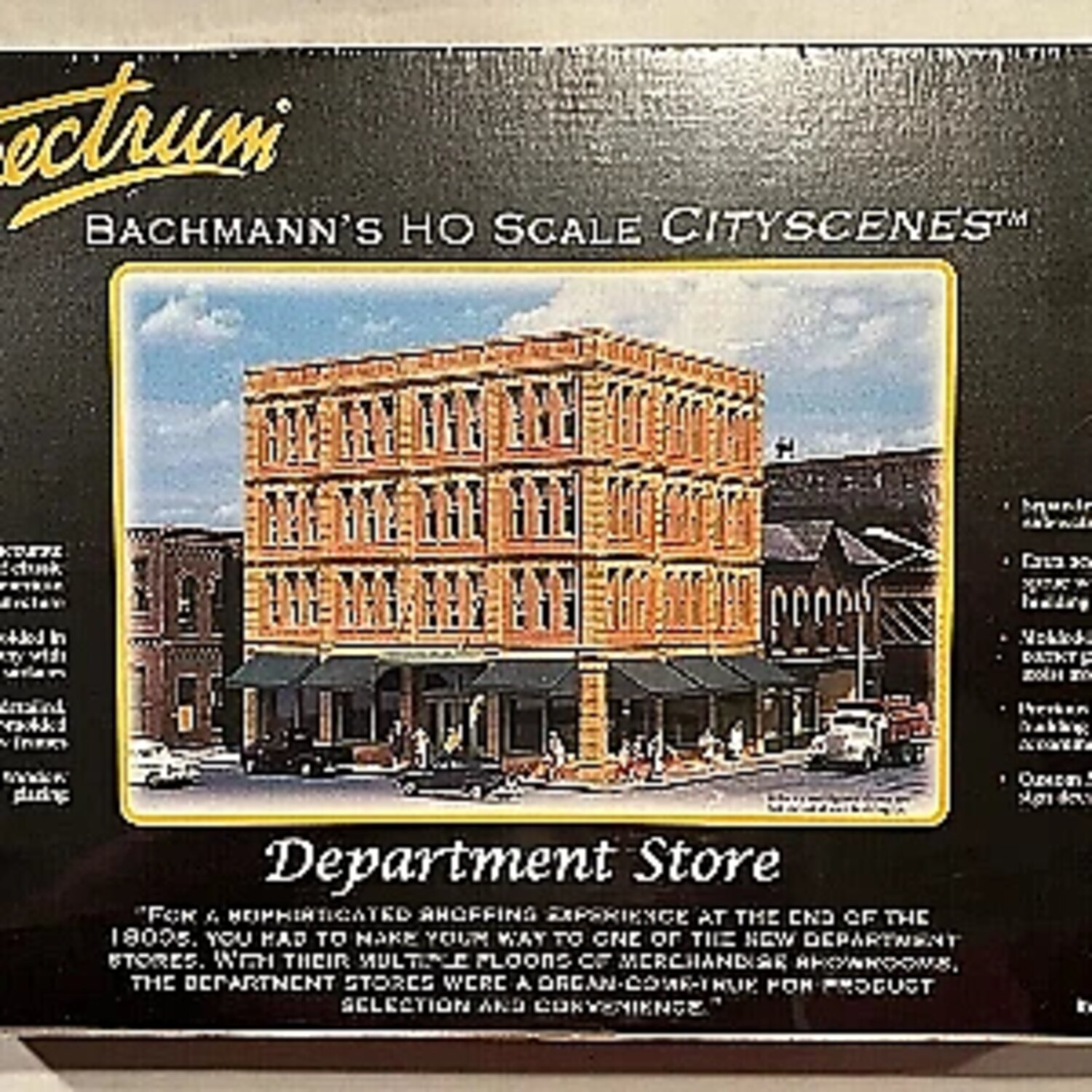 Boxed HO scale department store building kit